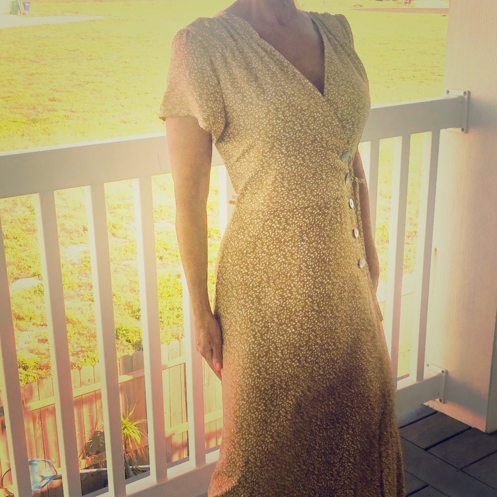 Wrap-up Maxi Dress